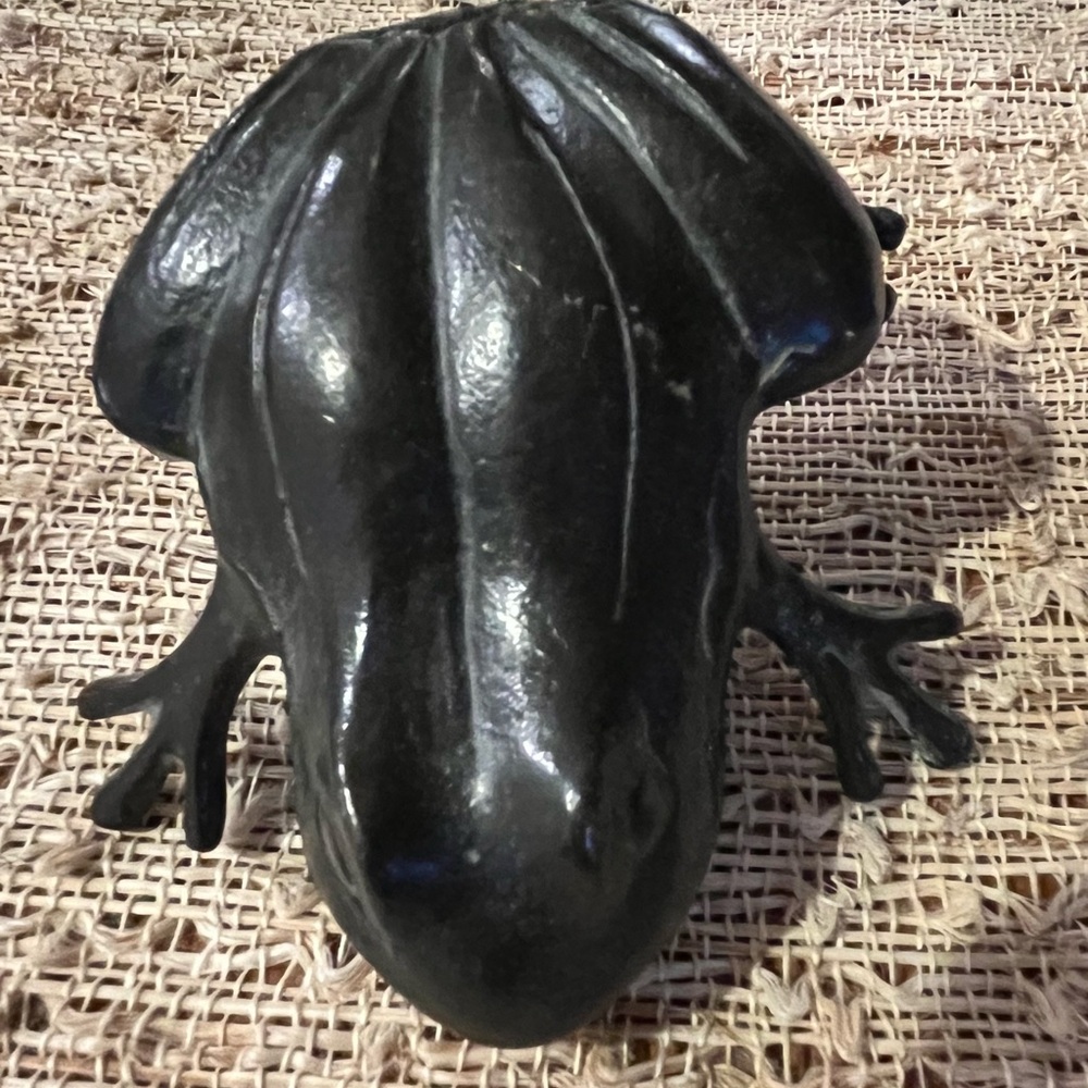 Vintage Bronze Frog Standing 3.5” - Picture 5 of 11